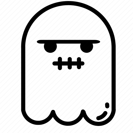 Emoji, emojis, face, ghost, ghosts, holloween, scary icon - Download on Iconfinder