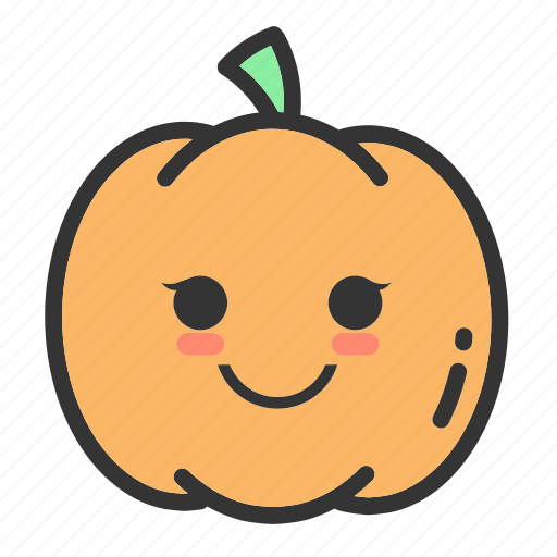 Emoji, face, fruit, holloween, pumpkin, pumpkins icon - Download on Iconfinder