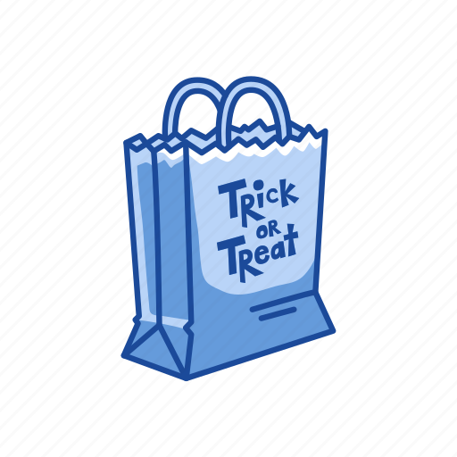 Bag, paper bag, trick or treat, trick or treat bag, halloween icon - Download on Iconfinder