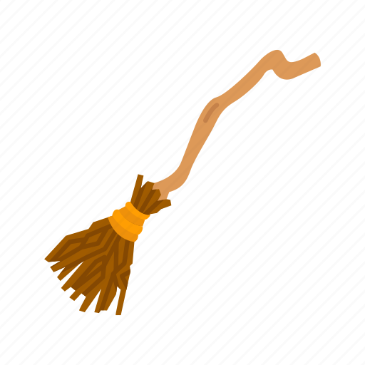 Broom, broom stick, halloween, witch broom icon - Download on Iconfinder