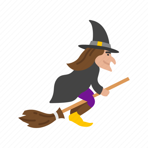 Broom, witch, witch's broom, halloween icon - Download on Iconfinder