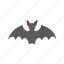 bat, flying bat, monster, halloween 