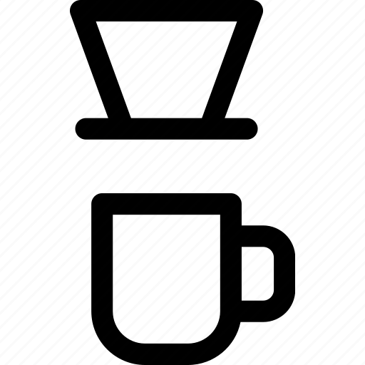 Coffee, filter, cup, drink, hot, mug icon - Download on Iconfinder