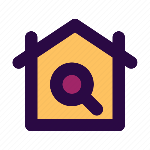 Home, office, house, building, build, search icon - Download on Iconfinder