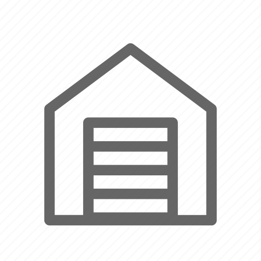 Garage, home, house, warehouse icon - Download on Iconfinder
