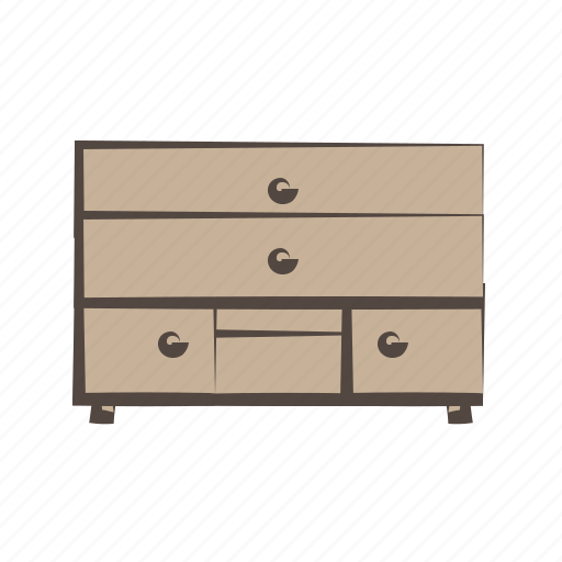 Cabinet, drawers, furniture, wardrobe icon - Download on Iconfinder