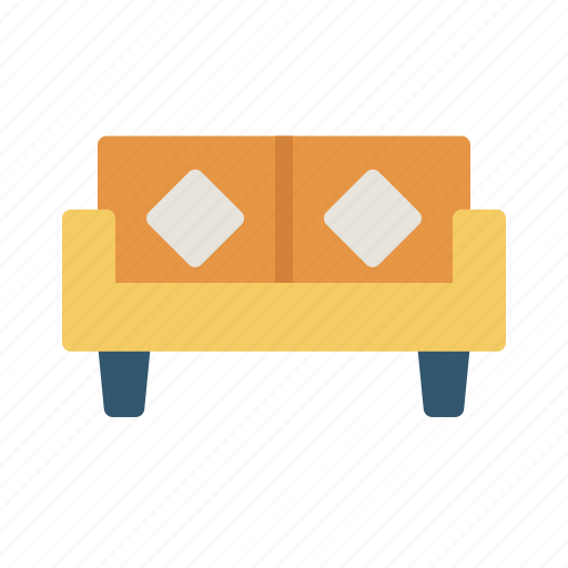 Sofa, furniture, interior, household, chair, households, belongings icon - Download on Iconfinder