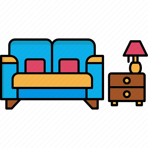 Couch, sofa, furniture, home, interior, chair, seat icon - Download on Iconfinder