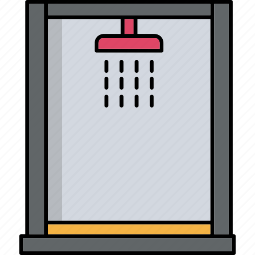 Shower, bath, bathroom, water, bathtub, hygiene, clean icon - Download on Iconfinder