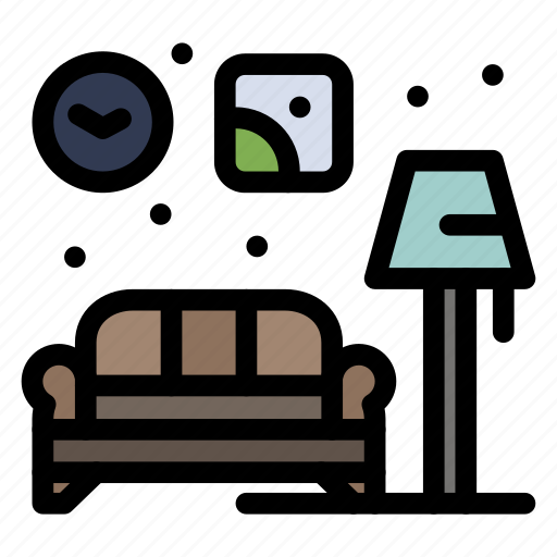 Couch, home, living, lump icon - Download on Iconfinder