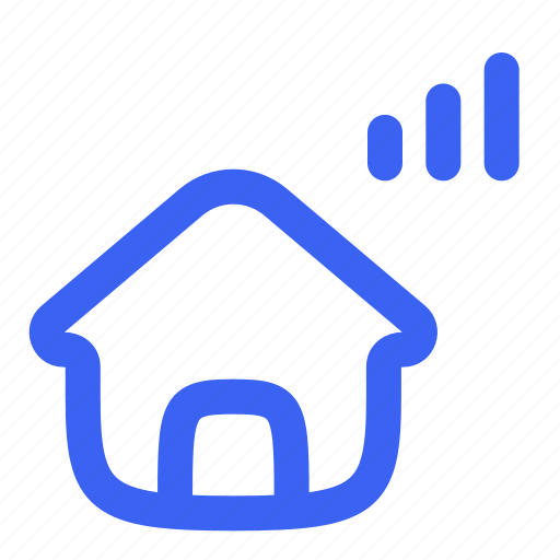 Home, house, property, connect, signal, connection, real estate icon - Download on Iconfinder