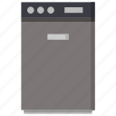 dishwasher, kitchen, electronic, electric, water