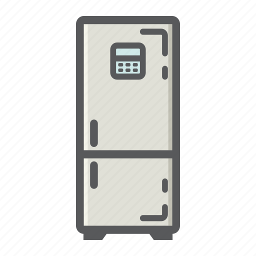 Appliance, cold, electric, fridge, furniture, household, refigerator icon - Download on Iconfinder