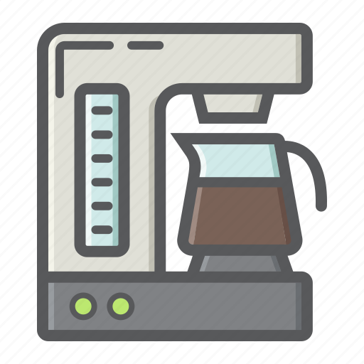 Appliance, coffee, drink, electric, household, kitchen, maker icon - Download on Iconfinder