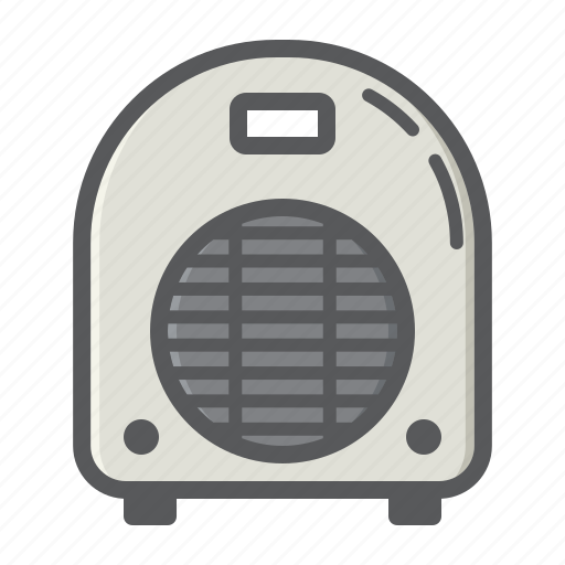 Air, appliance, climate, electric, fan, heater, household icon - Download on Iconfinder