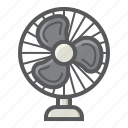 air, appliance, blower, electric, fan, household, table