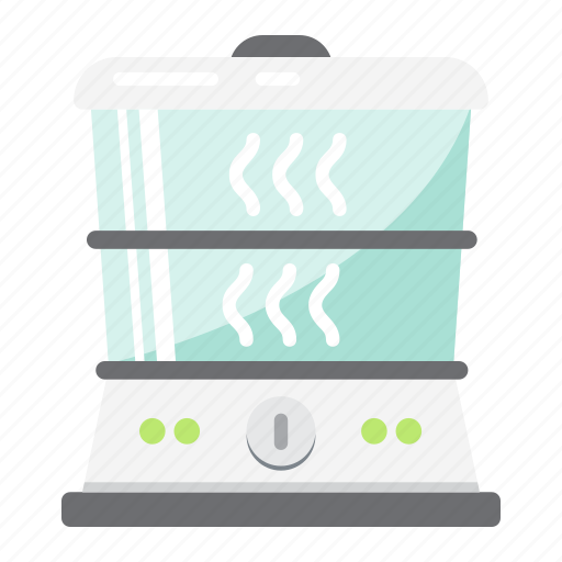 Appliance, cooking, electric, food, household, kitchen, steamer icon - Download on Iconfinder