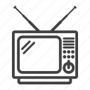 appliance, household, old, screen, television, tv, vintage