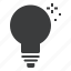 bulb, electric, idea, lamp, light, spark 