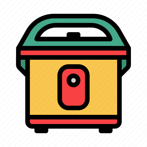 Cooker, cooking, food, rice icon - Download on Iconfinder