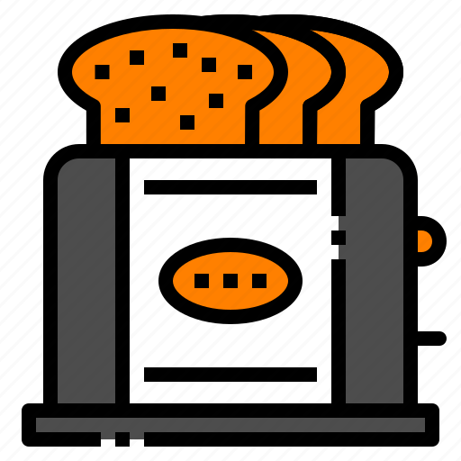 Appliances, bread, home, kitchen, toaster icon - Download on Iconfinder