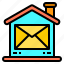 daughter, family, father, female, home, mail, people 