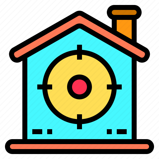 Daughter, family, father, female, home, people, target icon - Download on Iconfinder