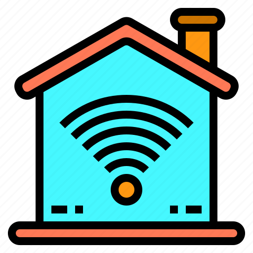 Daughter, family, father, female, home, people, wifi icon - Download on Iconfinder