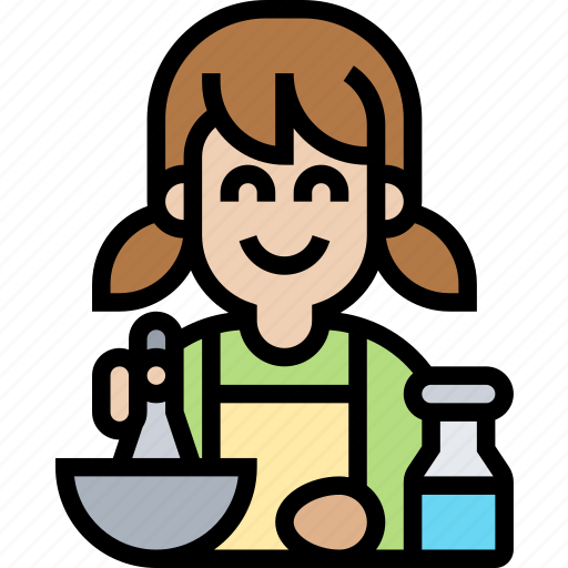 Cooking, kids, kitchen, home, fun icon - Download on Iconfinder