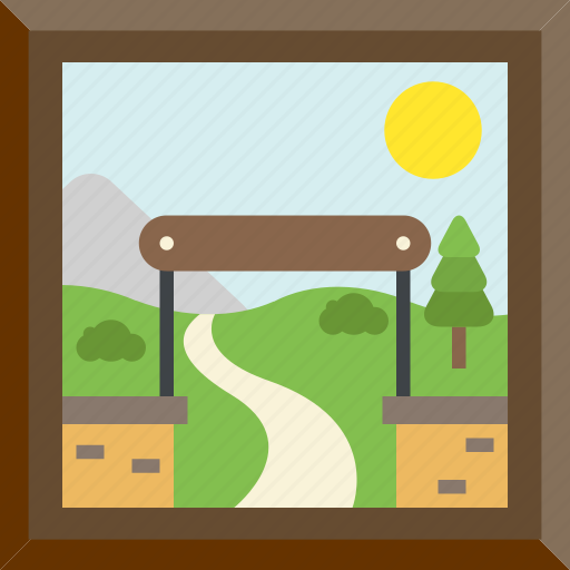 Frame, tourism, trip, vacation, scene icon - Download on Iconfinder