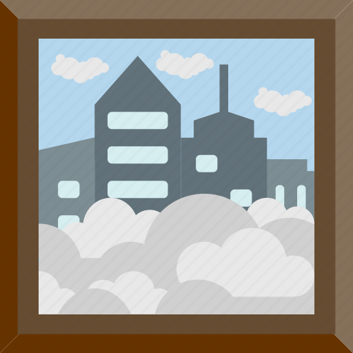 Fog, foggy, haze, smog icon - Download on Iconfinder