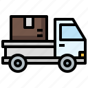 delivery, order, shipment, truck, van