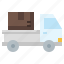 delivery, order, shipment, truck, van 