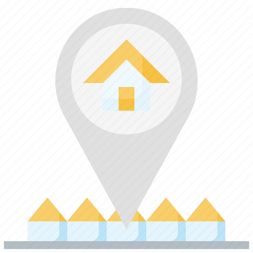 Delivery, home, location, parcel, pin icon - Download on Iconfinder