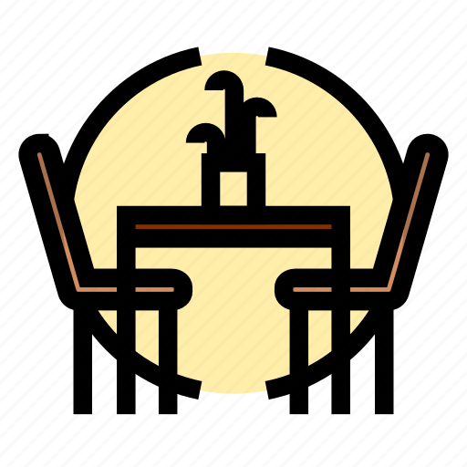 Dining, furniture, home, house, household, table icon - Download on Iconfinder