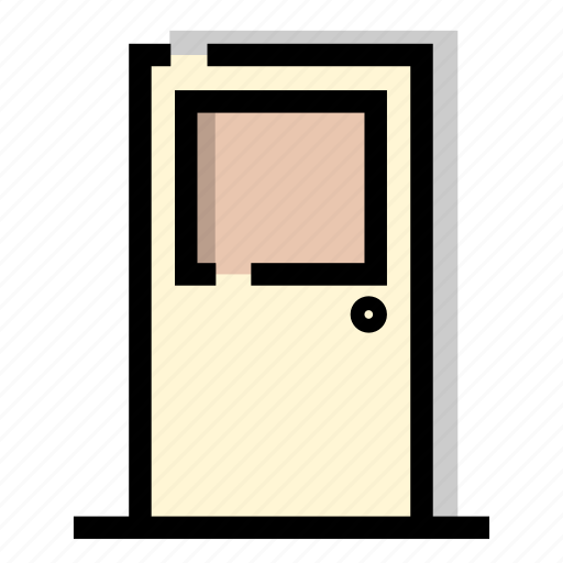 Door, furniture, home, house, household icon - Download on Iconfinder