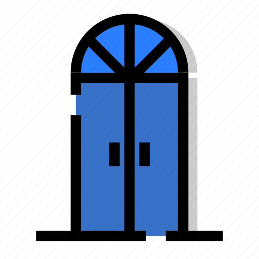 Door, furniture, home, house, household, room icon - Download on Iconfinder