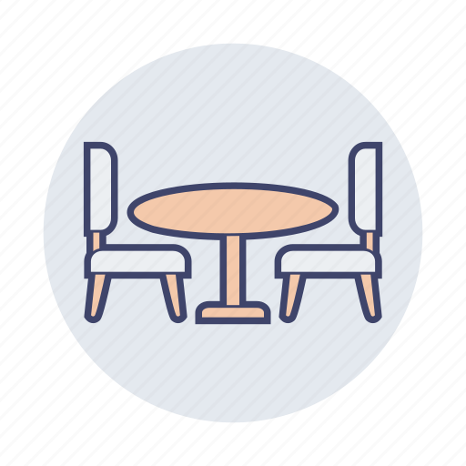 Chair, desk, dining, furniture, office, table icon - Download on Iconfinder