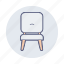chair, front, furniture, household, seat, sofa 