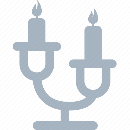 Candles, candlestick, decorations, home icon - Download on Iconfinder