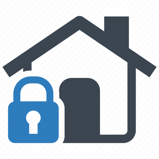 Home, lock, house, security icon - Download on Iconfinder