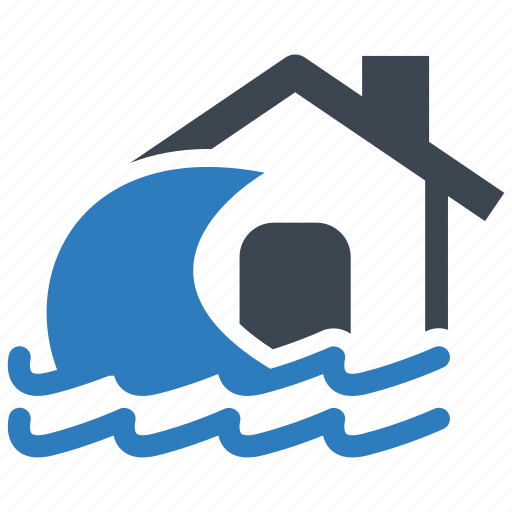 Home, house, disaster, tsunami icon - Download on Iconfinder