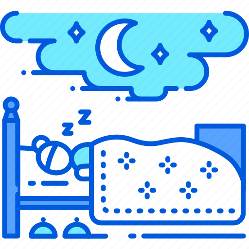Bedroom, sleeping, house, sleep, rest icon - Download on Iconfinder