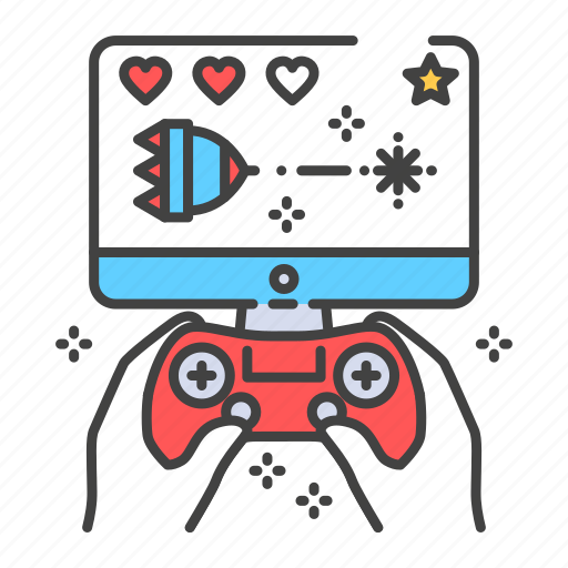 Computer, console, controller, game, gaming icon - Download on Iconfinder
