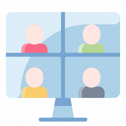 Call, group, video, work icon - Download on Iconfinder