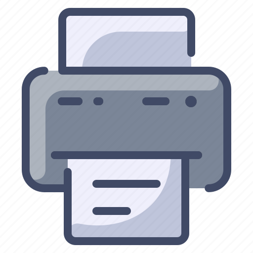 Document, paper, printer, work icon - Download on Iconfinder
