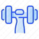 dumbbell, exercise, muscle, workout