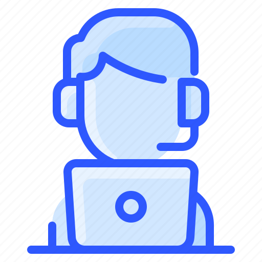 Chat, laptop, support, technical, work icon - Download on Iconfinder