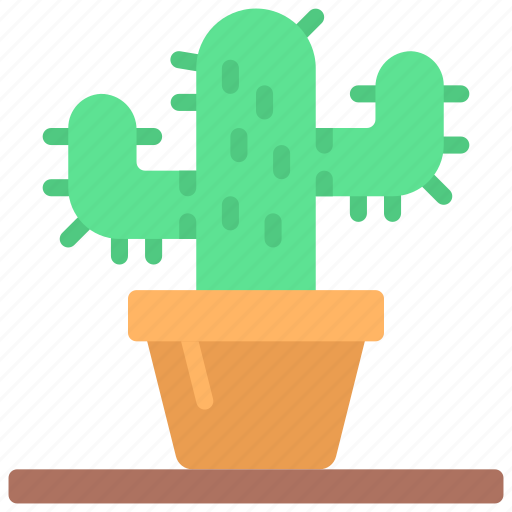 Desk, cactus, succulent, plant, workspace, decoration icon - Download on Iconfinder