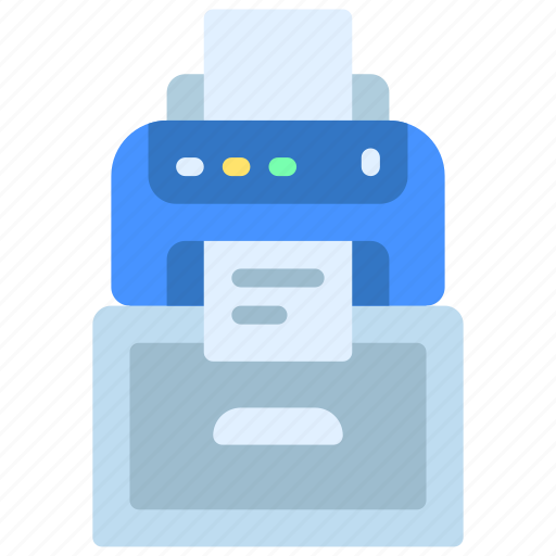 Printer, on, cabinet, printing, equipment icon - Download on Iconfinder